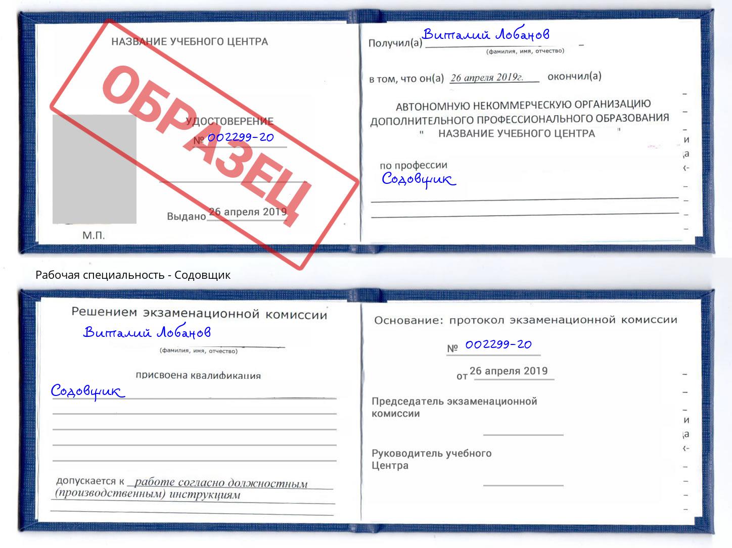Содовщик Орел